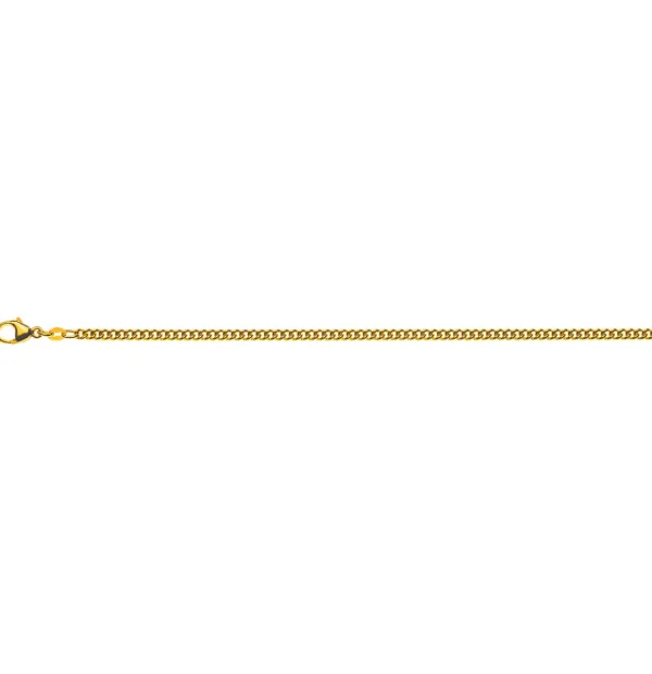 Rundpanzerkette 18 Karat Gelbgold