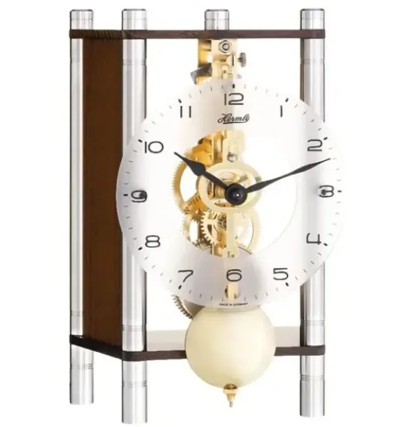 Hermle Tischuhr Mechanisch 8-Tage braun