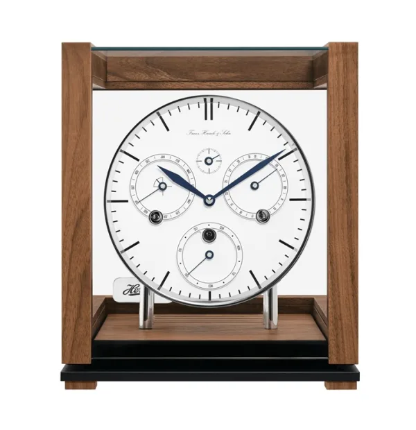 Limitierte Tischuhr mit ewigem Kalender 23059-030352