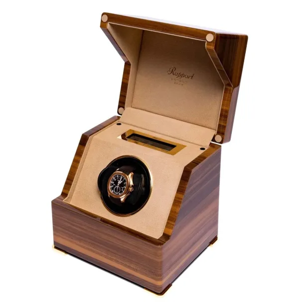 Uhrenbeweger Perpetua III - Single Watch Winder Nussbaum
