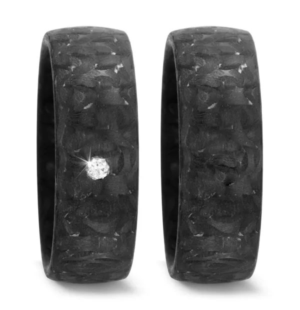 Partnerring Carbon Diamant 51813/002