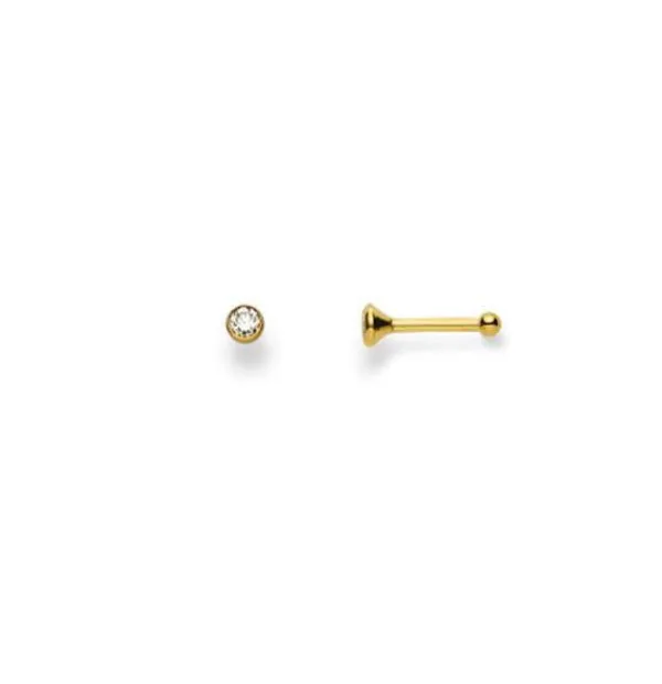 Nasenstecker18 Karat Gold 23-1915K