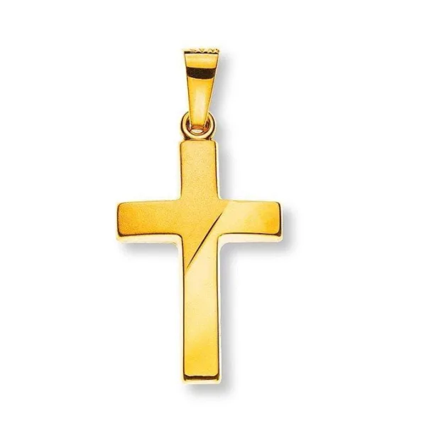 Kreuz Gelbgold 18 Karat AKR1012