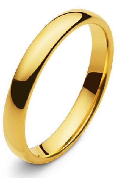 Trauring Gelbgold 750 3.5