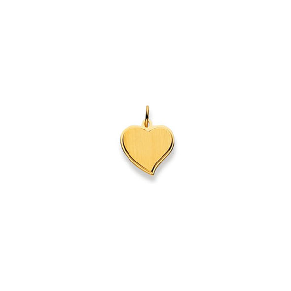 Plakette Gelbgold 375