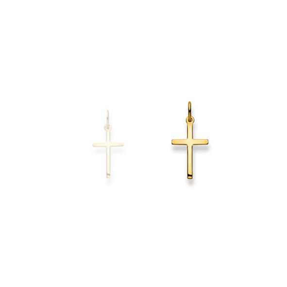 Anhänger Gelbgold 375 ca. 1.5 mm 17 x 10 x 1.5 mm