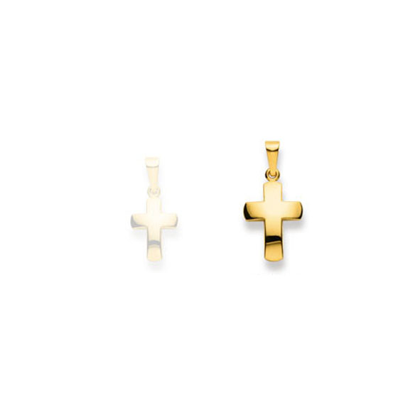 Anhänger Gelbgold 375 ca. 4.0 mm 15 x 11 x 4 mm