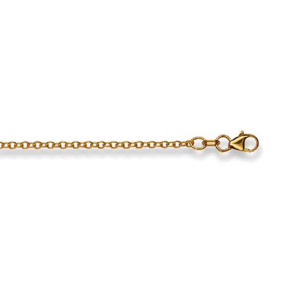 Collier Anker rund Gelbgold 585 ca. 2.0 mm 42 cm